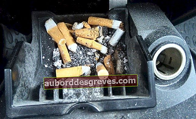 Menghilangkan bau tembakau di dalam mobil