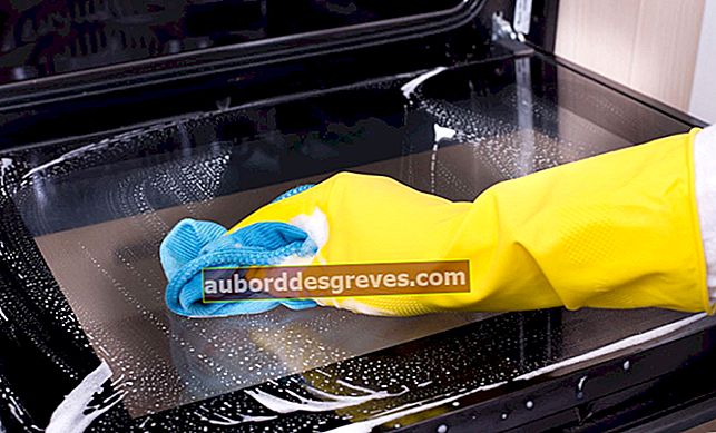 Bersihkan kaca oven dengan produk alami