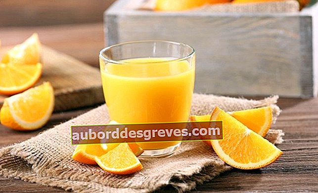 Rimuovi una macchia di succo d'arancia