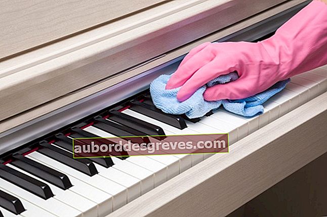 ทำความสะอาดเปียโนของคุณ
